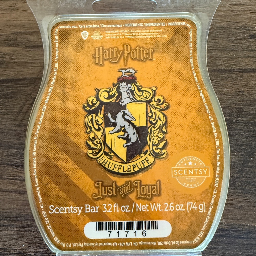 Scentsy Harry Potter Hufflepuff Bar